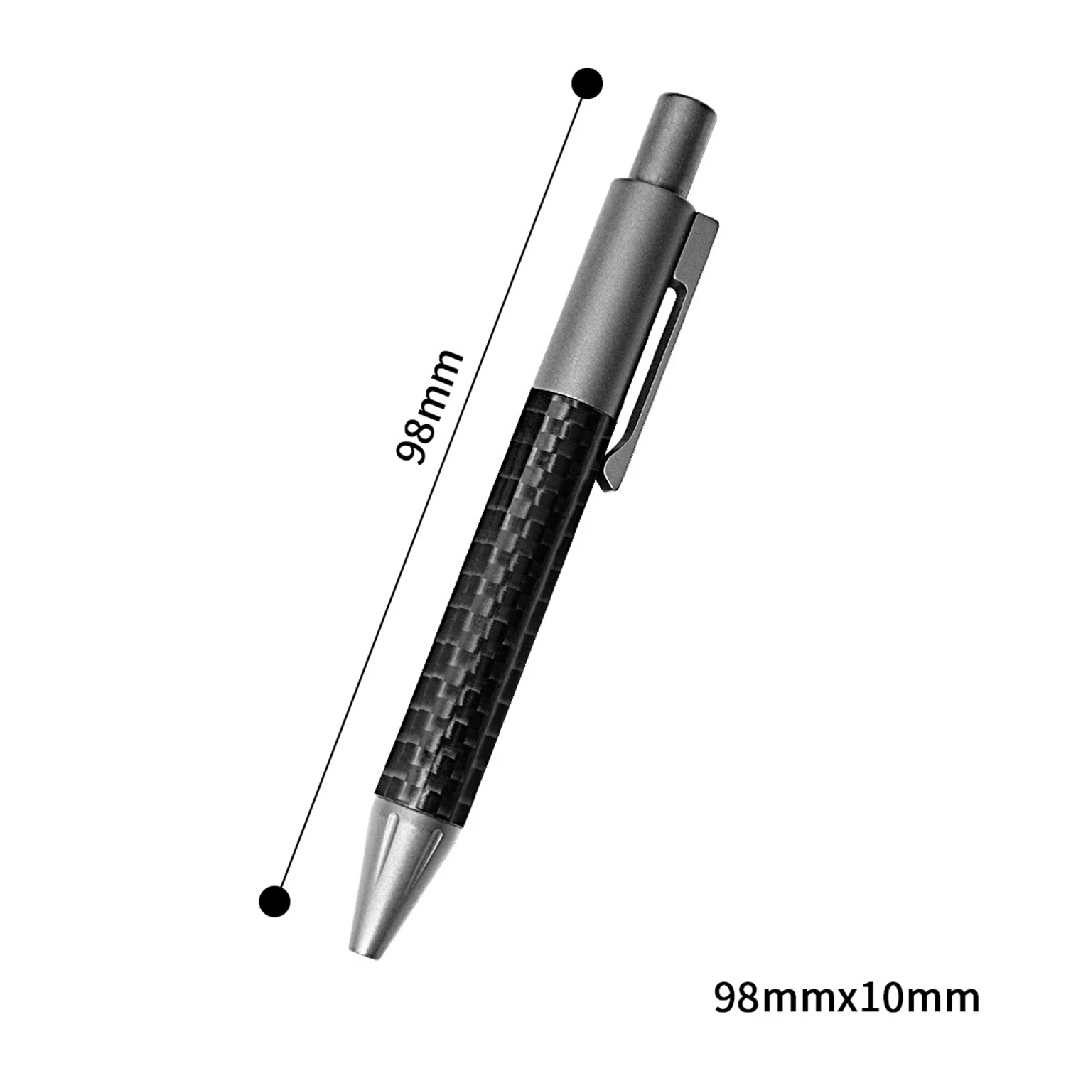 

Карманная ручка из титанового сплава и углеродного волокна A1346