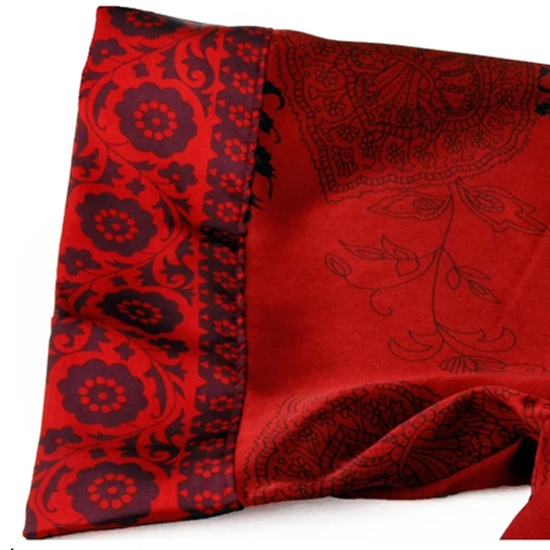 Mens Pajamas Satin Silk Sleepwear Short Sleeved Silk Pajama Set Male Home Clothes Drop Shipping