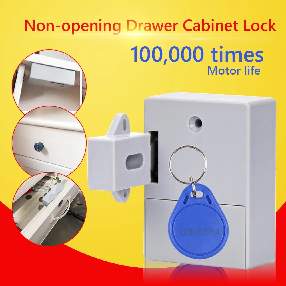 

Invisible Sensor T3 RFID Hidden Safety Cabinet Lock Free Opening Smart IC Card Sensor Locker Wardrobe Cabinet Drawer Door Lock