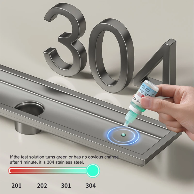 Сток в полу из нержавеющей стали анти-запах фильтр для слива пола ванной комнате