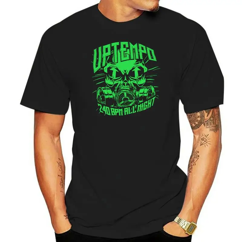 

UPTEMPO T-Shirt BPM BlackGreen Hardcore Gabber Party