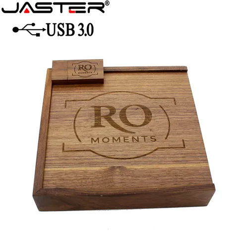 Деревянный флеш-накопитель JASTER 4ГБ/16ГБ/32ГБ/64ГБ