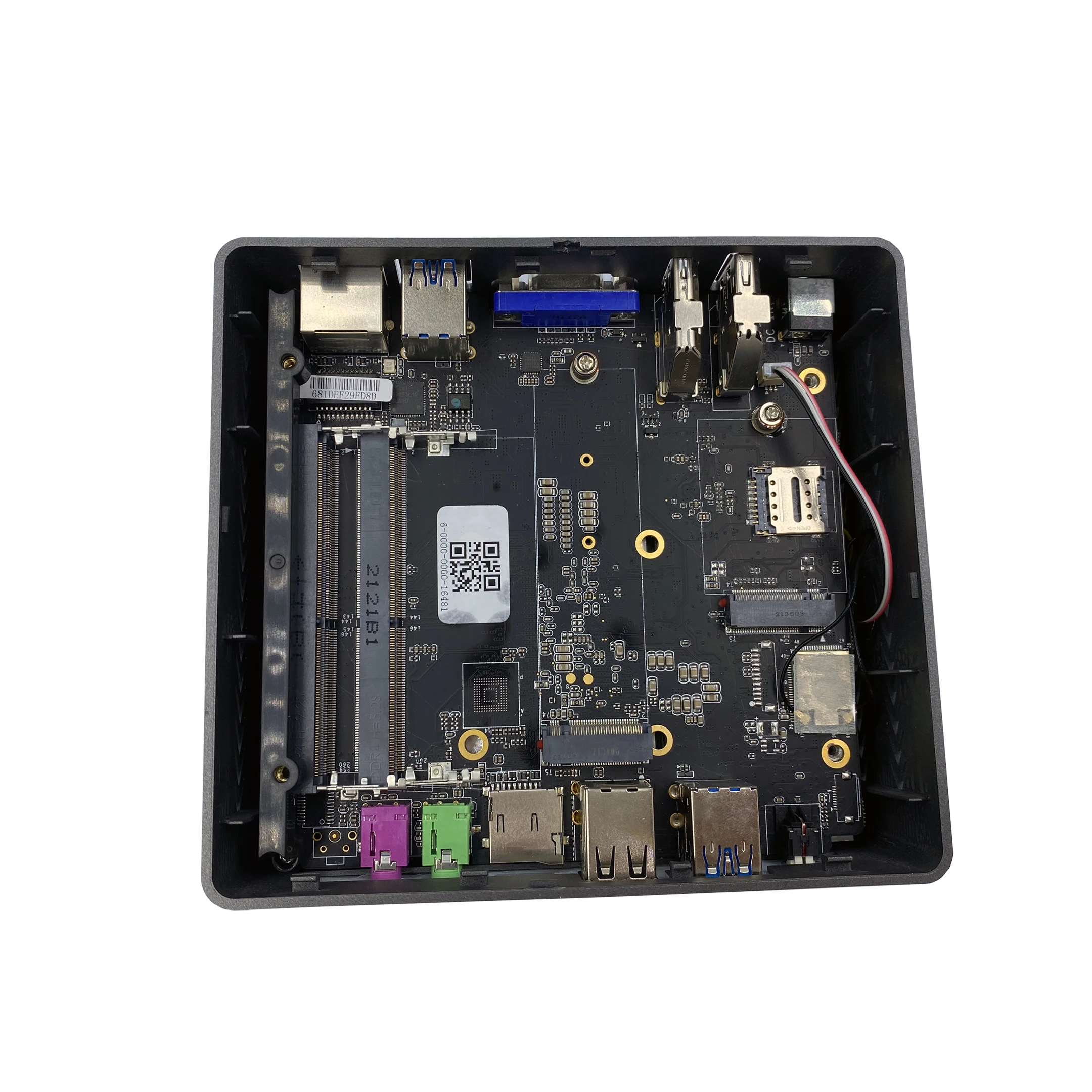 WooYi JK01 Мини ПК Intel 11th Celeron N5095 8 ГБ/16 ГБ 256 ГБ/512 Гб Windows 11 Pro игровой компьютер HDMI VGA DP