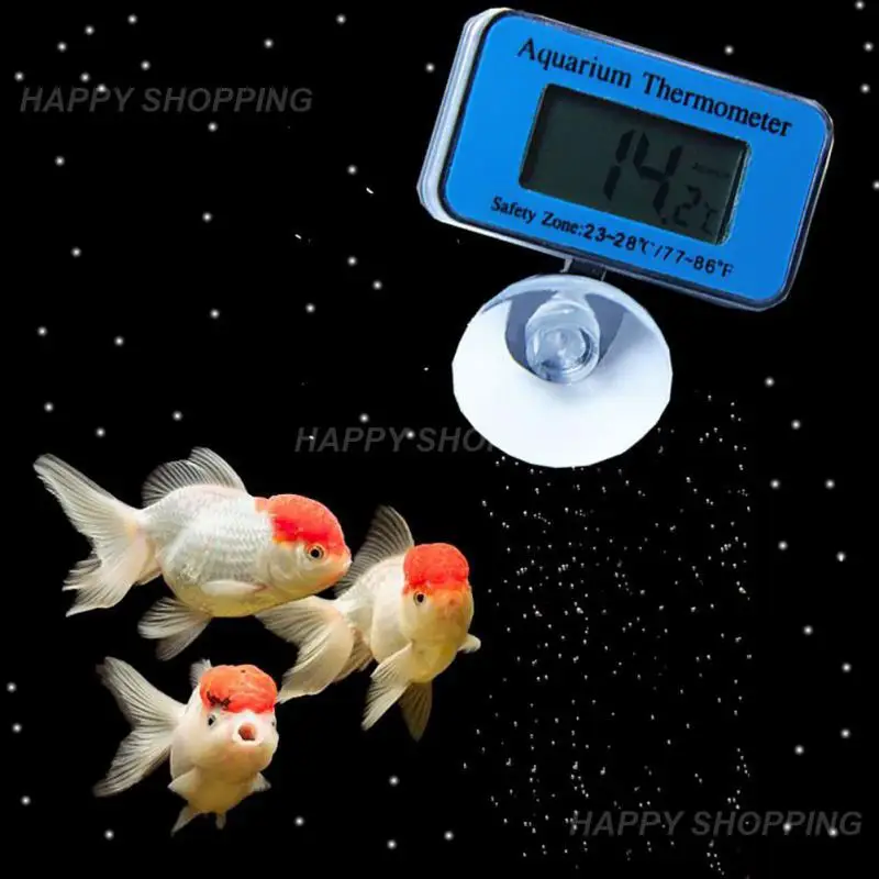 

Цифровой водостойкий термометр для аквариума с ЖК-дисплеем и присоской