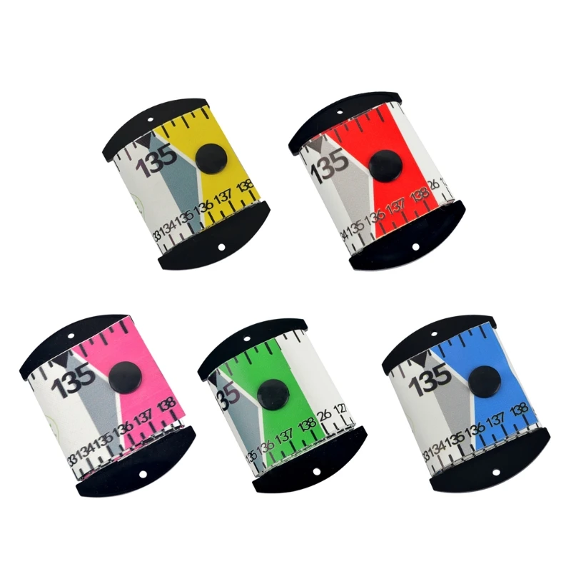 

Fish Ruler, Waterproof Fish Ruler Fish Measuring Tape Hanging Buckle Fish Measurement Flexible Ruler Tape Measure Tackle