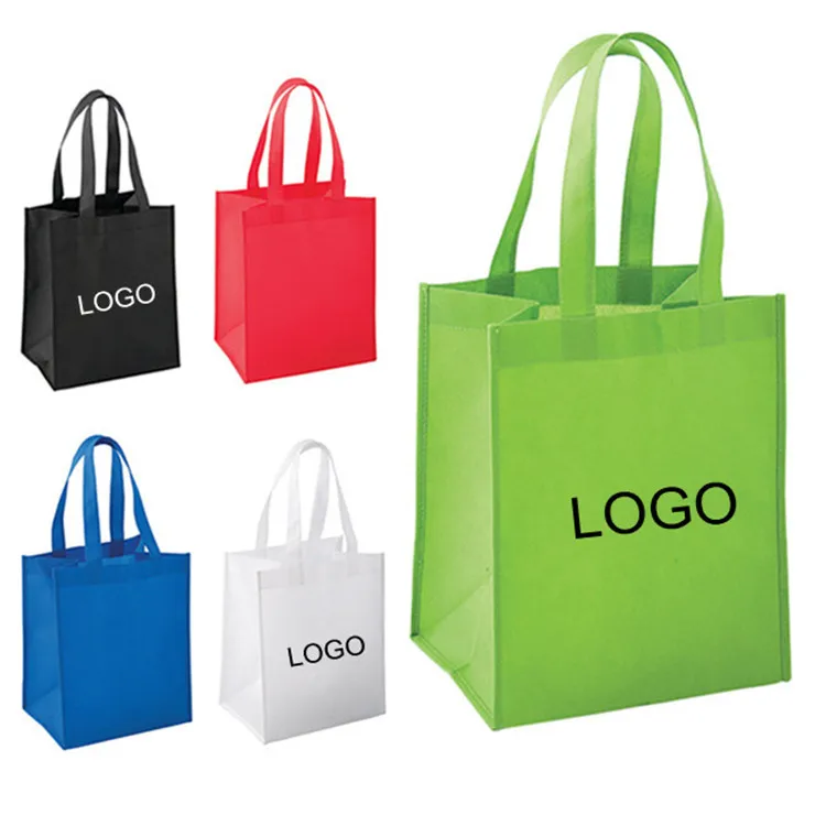 Amazon Prime Cheap Price Eco Supermarket Bags Shopping PP Laminated Non Woven Bags For Grocery