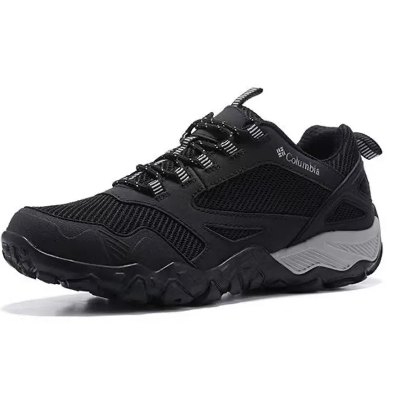 

High Quality Men Trekking Outdoor Hiking Shoes Trail Trekking Shoes Non-slip Sneakers Breathable Climbing Men Tactical Sneakers