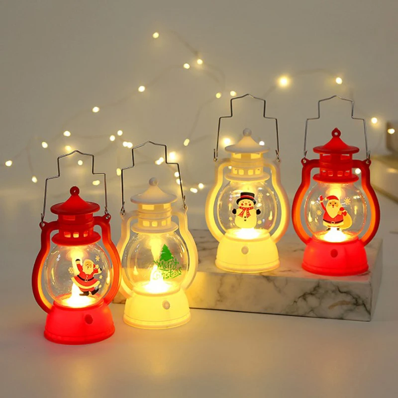 

LED Christmas Light Merry Christmas Decorations For Home Table Xmas Gifts