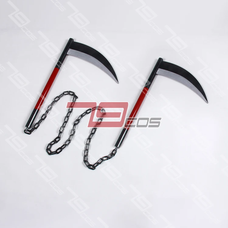 

Game Guilty Gear Xrd-SIGN Axl Low Cosplay Weapon Double Sickle Prop for Halloween Christmas Masquerade Party COS Show Accessory