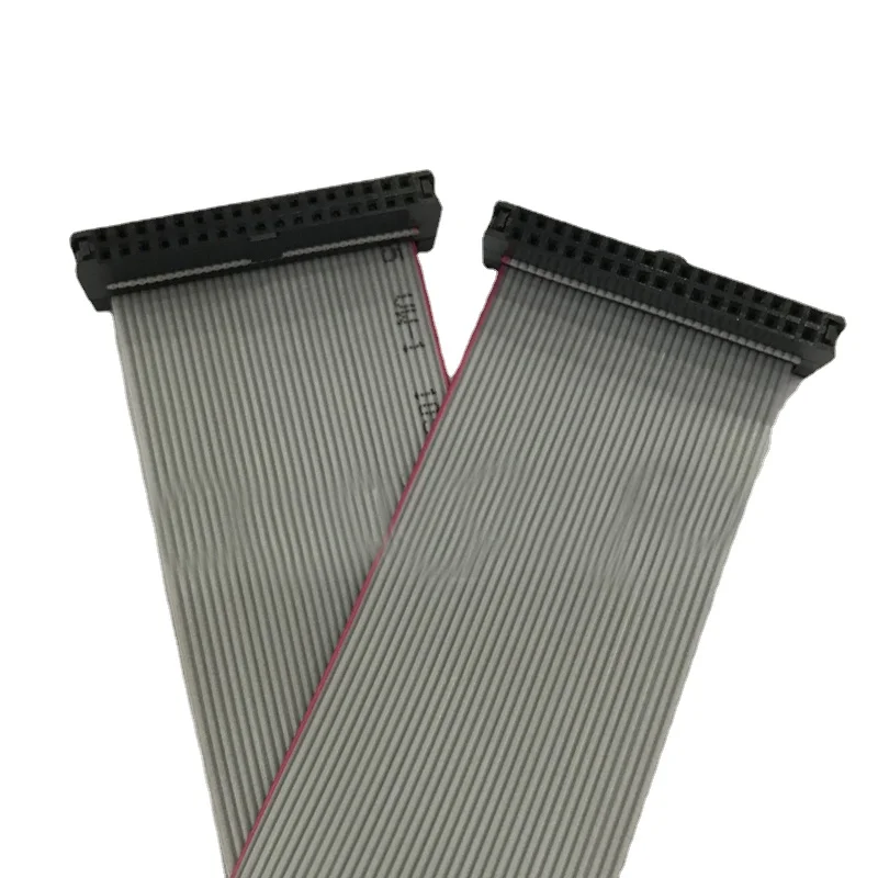 _ 34Pin FC34P 2,0 мм Шаг JTAG AVR кабель для загрузки, серый плоский удлинитель, ленточный кабель для передачи данных