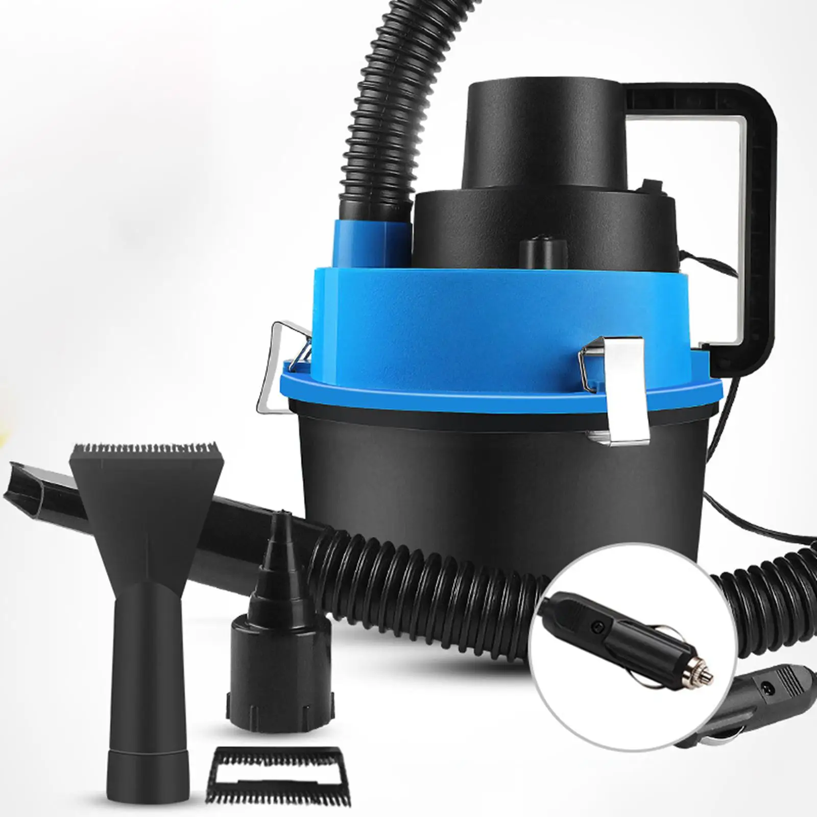 12 Volt Wet Dry Car Auto Canister Vacuum Lightweight Flexibl