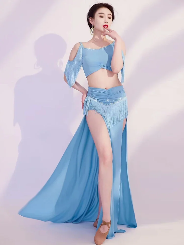 Новое платье для танца живота взрослых 2024 тренировочное восточный танец