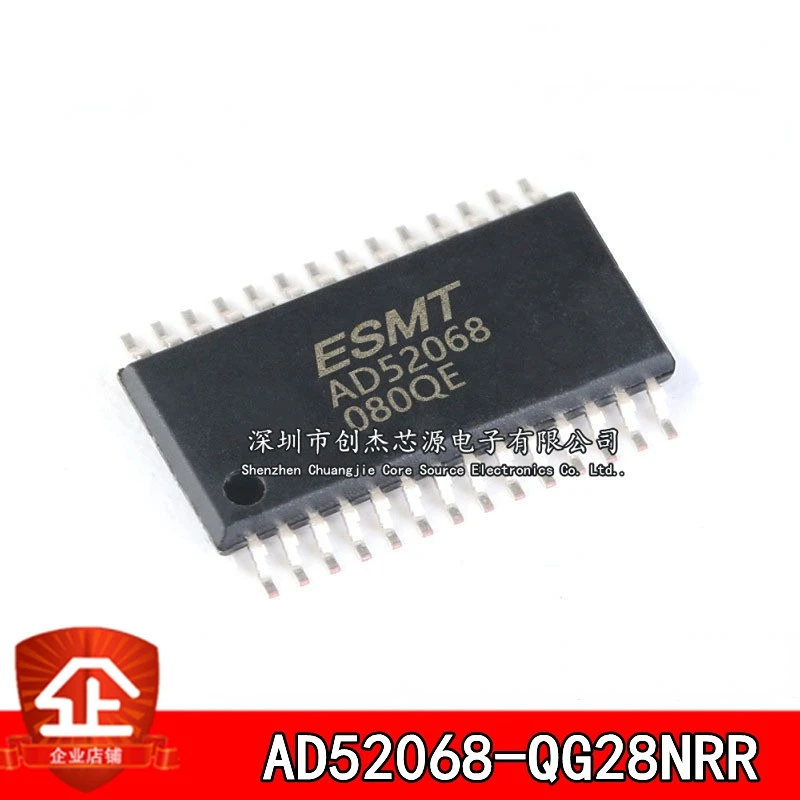 10pcs New and original AD52068-QG28NRR TSSOP28 Screen printing:AD52068 Audio power amplifier chip AD52068-QG28NRR TSSOP-28