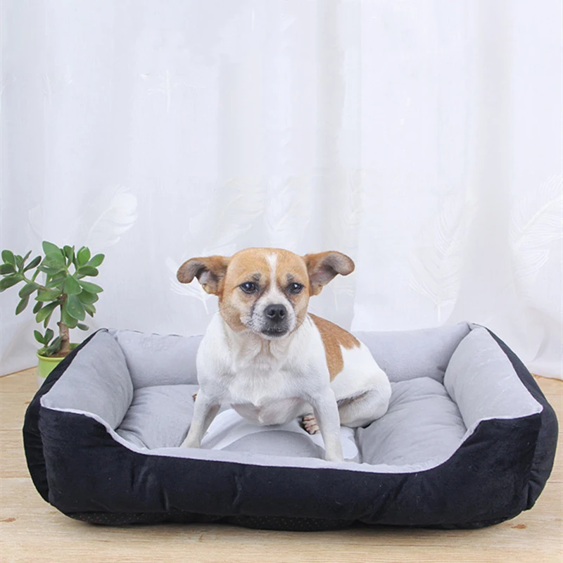 

Pet Large Dog Bed Warm Dog House Soft Nest Dog Baskets Waterproof Kennel For Cat Puppy Animals Accessories Dogs Basket Supplies