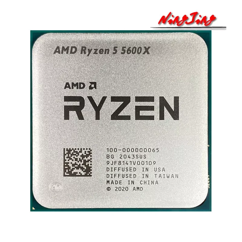 

Процессор AMD Ryzen 5 5600X R5 5600X 3,7 ГГц шестиядерный двенадцатипоточный процессор 7 нм 65 Вт L3 = 32M 100-000000065 разъем AM4