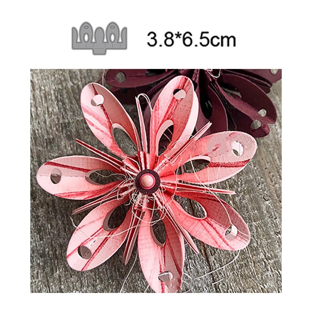 

Irregular Petals 2022 New design craft metal template cutting dies scrapbooking photo album paper card embossing