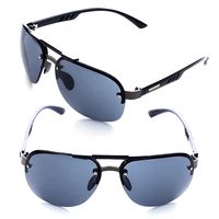 fashion mens sunglasses personality rimless sun glasses driving shade travel hiking eyewear outdoor fishing goggle uv400