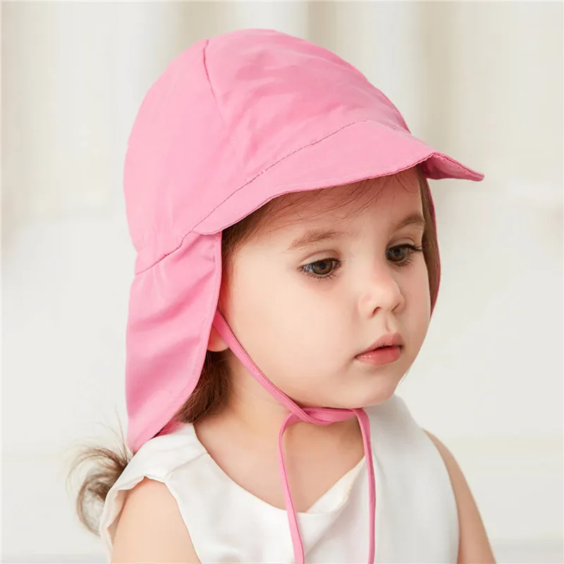

SPF 50+ Baby Sun Hat Adjustable Summer Baby Cap for Boys Travel Beach Baby Girl Hat Kids Infant Accessories Children Hats