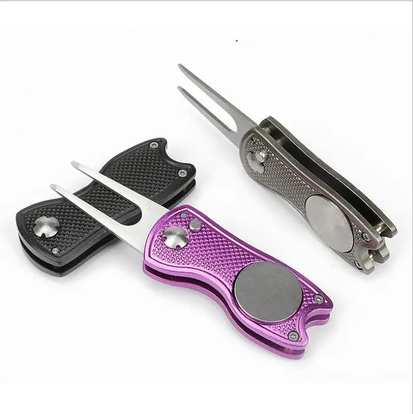 

Выдвижной Инструмент для гольфа с инструментом для игры в гольф, маркер, средство для очистки мяча для гольфа, аксессуары для игры в гольф