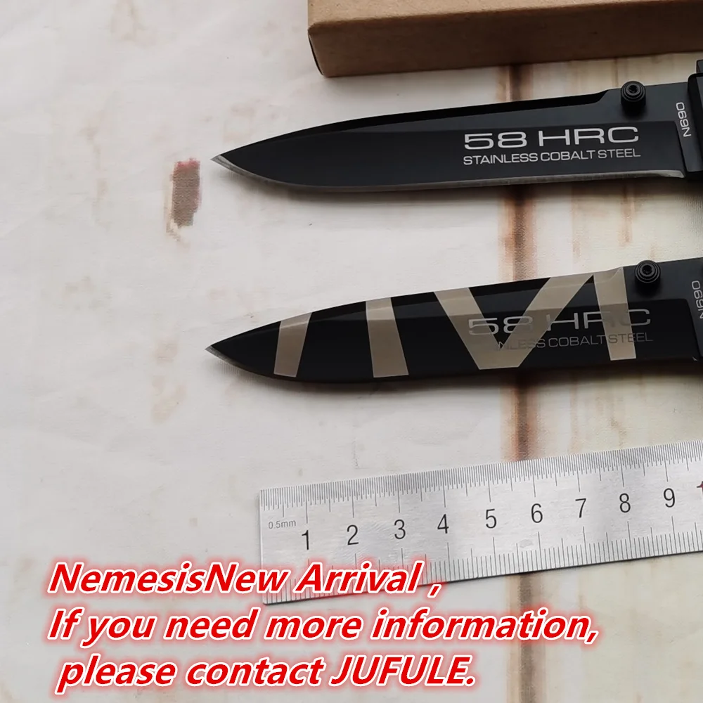 Π‘ΠΊΠ»Π°Π΄Π½ΠΎΠΉ Π½ΠΎΠΆ JUFULE Nemesi Mark N690 Ρ Π°Π»ΡΠΌΠΈΠ½ΠΈΠ΅Π²ΠΎΠΉ ΡΡΡΠΊΠΎΠΉ, ΠΌΠ΅Π΄Π½ΡΠ΅ ΡΠ°ΠΉΠ±Ρ, ΠΎΡ
ΠΎΡΠ½ΠΈΡΡΠΈ ΠΏΠΎΡ
ΠΎΠ΄Π½ΡΠ΅ ΡΠ°ΠΊΡΠΈΡΠ΅ΡΠΊΠΈΠ΅ ΠΈΠ½ΡΡΡΡΠΌΠ΅Π½ΡΡ Π΄Π»Ρ Π²ΡΠΆΠΈΠ²Π°Π½ΠΈΡ ΠΈ ΠΏΠΎΠ²ΡΠ΅Π΄Π½Π΅Π²Π½ΠΎΠ³ΠΎ ΠΈΡΠΏΠΎΠ»ΡΠ·ΠΎΠ²Π°Π½ΠΈΡ Π‘ΠΊΠ»Π°Π΄Π½ΠΎΠΉ Π½ΠΎΠΆ JUFULE Nemesi Mark N690 Ρ Π°Π»ΡΠΌΠΈΠ½ΠΈΠ΅Π²ΠΎΠΉ ΡΡΡΠΊΠΎΠΉ, ΠΌΠ΅Π΄Π½ΡΠ΅ ΡΠ°ΠΉΠ±Ρ, ΠΎΡ
ΠΎΡΠ½ΠΈΡΡΠΈ ΠΏΠΎΡ
ΠΎΠ΄Π½ΡΠ΅ ΡΠ°ΠΊΡΠΈΡΠ΅ΡΠΊΠΈΠ΅ ΠΈΠ½ΡΡΡΡΠΌΠ΅Π½ΡΡ Π΄Π»Ρ Π²ΡΠΆΠΈΠ²Π°Π½ΠΈΡ ΠΈ ΠΏΠΎΠ²ΡΠ΅Π΄Π½Π΅Π²Π½ΠΎΠ³ΠΎ ΠΈΡΠΏΠΎΠ»ΡΠ·ΠΎΠ²Π°Π½ΠΈΡ