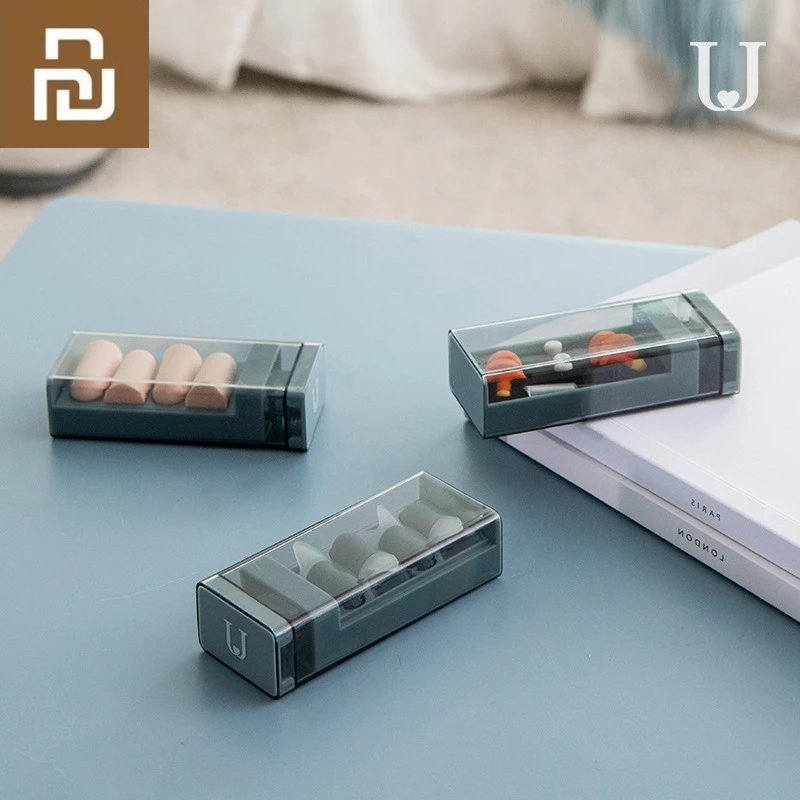 

Youpin Jordan Judy Soundproof Earplugs Mute Professional Noise Reduction Light Soft Silicone Sleeping foam Travel Earplugs