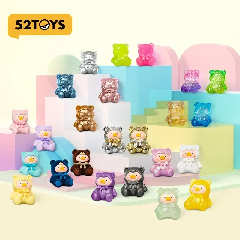 52TOYS LuLu TEDDY MINI Series Мини Слепая Коробка Аниме Фигурка Угадай Сумка Украшение