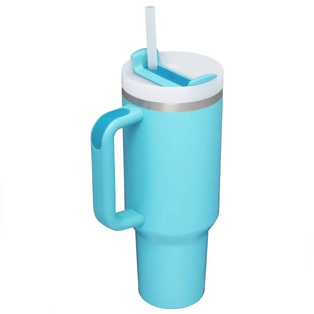 Stanley 40 oz Tumbler With Handle Stainless Steel Wild For Adventure Gear