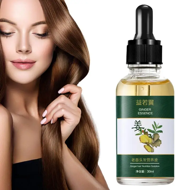 

Ginger Hair Nutrition Oil | Hair Care Essential Oil | Natural Ginger Germinal Oil Purify and Clear Scalp Moisturize Nutrient Oil