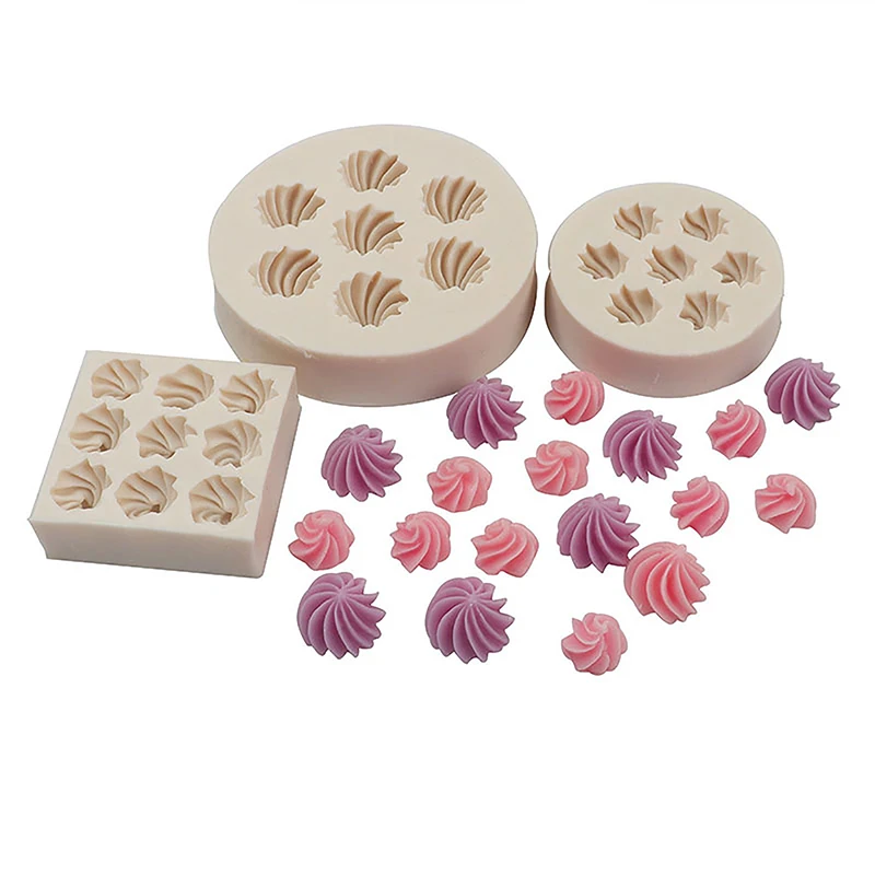 

1Pc Candy Shape Silicone Sugarcraft Mold DIY Cupcake Baking Mould Fondant Cake Decorating Tools Kitchen Baking Gadgets