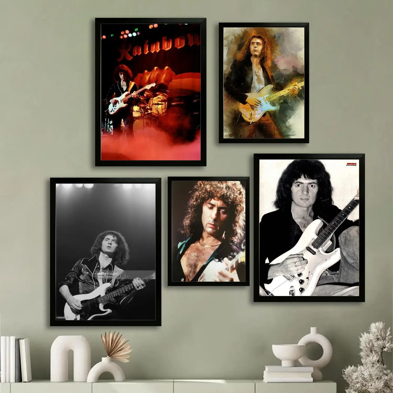 Холст Ritchie Blackmore постер и настенное искусство печать с изображением современный
