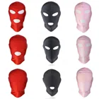Головной убор из спандекса и лайкры головной капюшон БДСМ бондаж ролевые игры для взрослых эротический фетиш Фетиш открытый рот глаза нос секс-игрушки для мужчин женщин мужчин