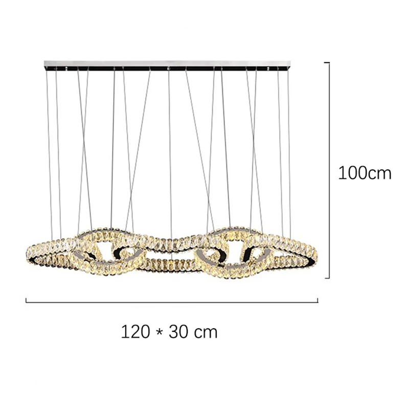 

Подвесной светильник Savenmade хрустальный