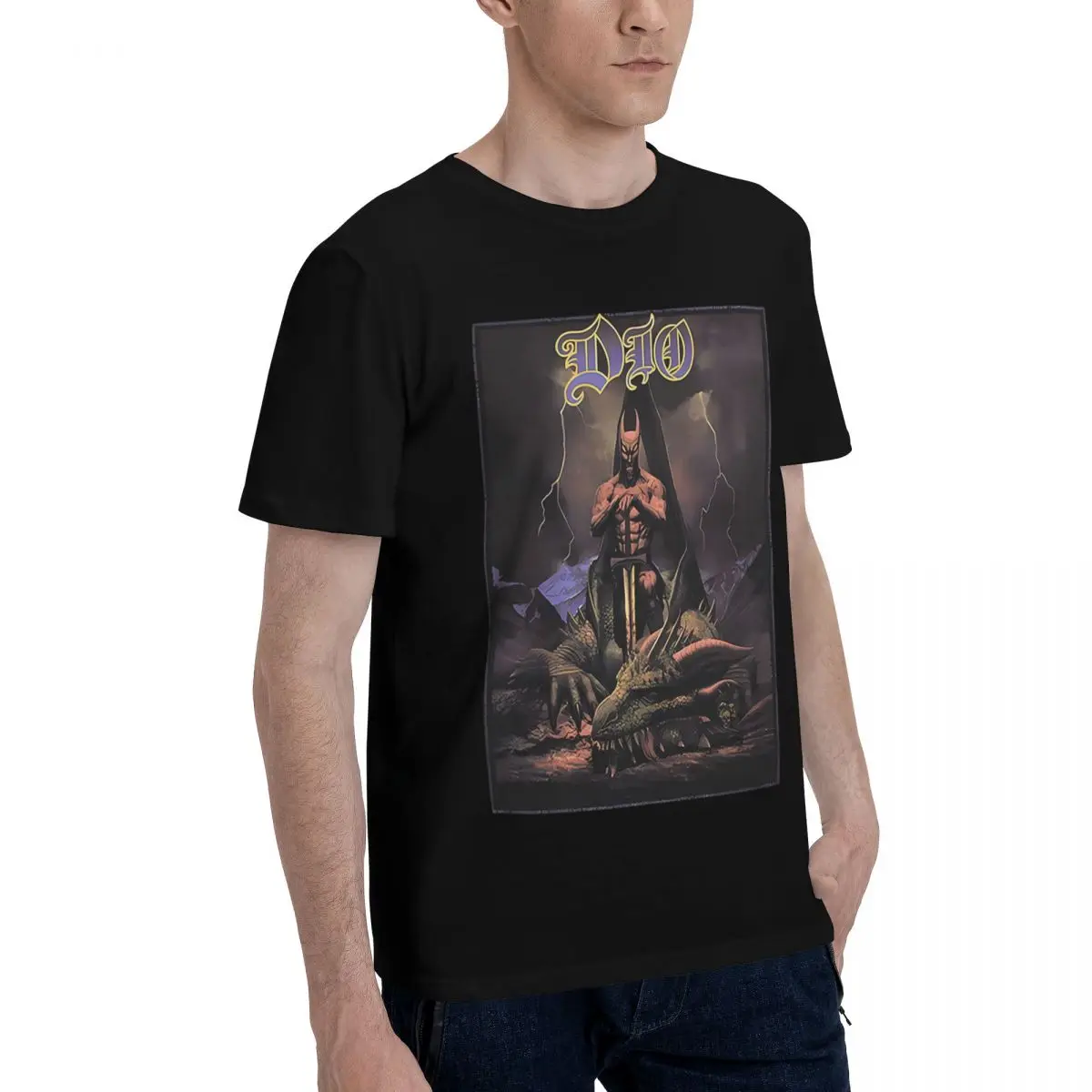 Фото Killing The Dragon 100% algodón Повседневная прозрачная удобная коммерческая зона hombres camisetas ropa de hombre №2