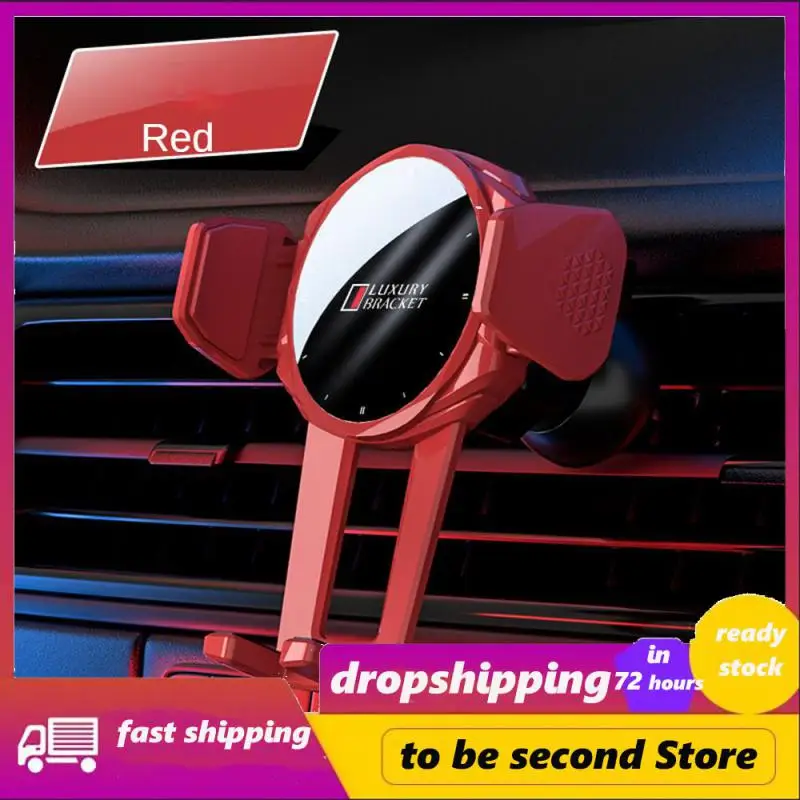 

Multifunctional Car Air Vent Mount Cradle Holder Lightweight Car Bracket High-value Car Mobile Phone Holder Car Accessories