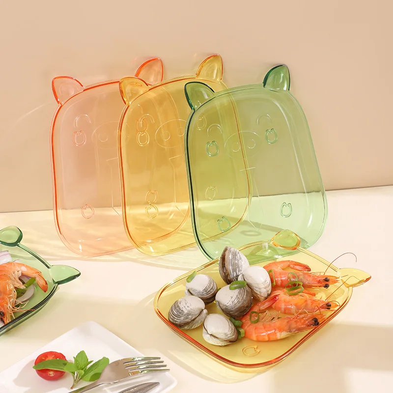 

Home Creative Bone Spitting Dish Fruit Plate Cake InventTory Heart Storage Plate Table Candy Plate Dinner Plate Kitchen Utensils