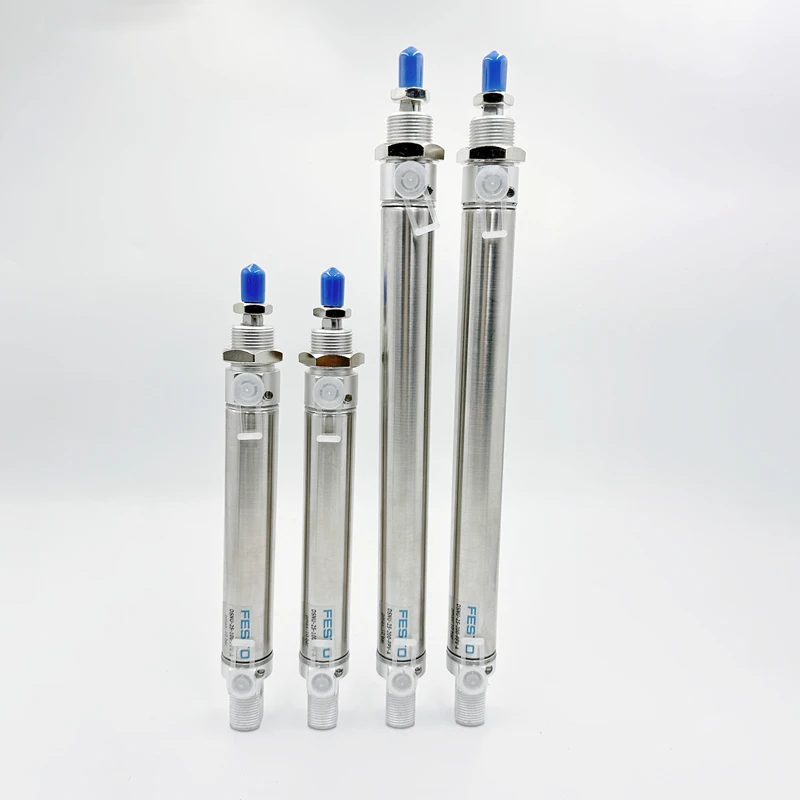 Цилиндр Festo DSNU8 DSNU16 DSNU20 DSNU25 DSNU-16-80-PPV-A Мини-круглый пневматический цилиндр из