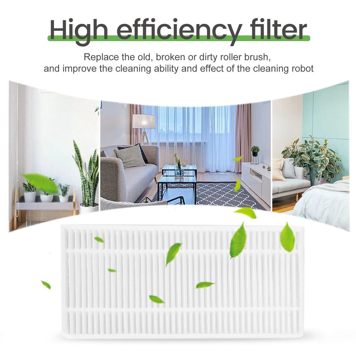 Комплекты сменных фильтров Hepa для роботизированного пылесоса Neatsvor X500 X600 Tesvor Pro