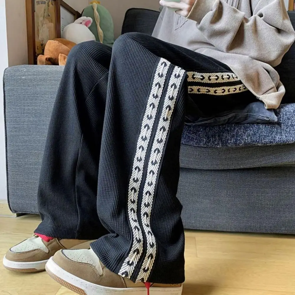 

Trendy Autumn Pants Anti-pilling Dress-up Breathable High Street Casual Trousers