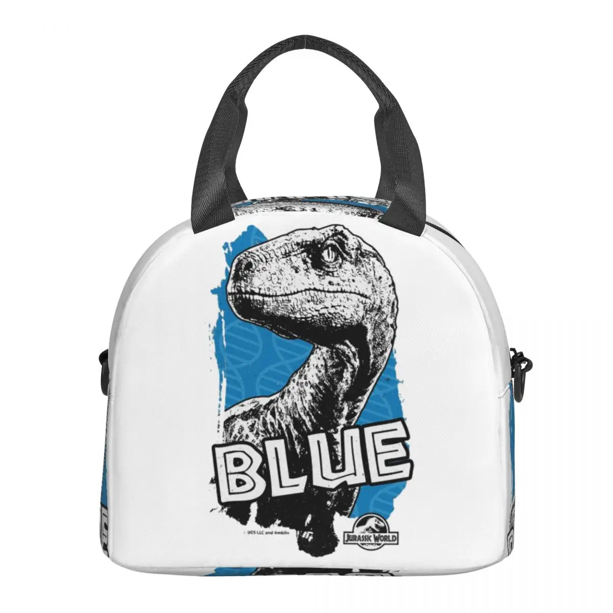 Термосумка для обедов Jurassic World - Blue Fan Art Graphic, изолированная, для женщин, контейнер для хранения еды, термоконтейнер для бенто, термосумка-холодильник (art.: 3920d8bb464a3) - 3920d8bb464a3