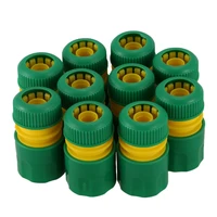 10Pcs 1/2 Inch Hose Garden Tap Water Hose Pipe Connector Quick Connect Adapter Fitting Watering