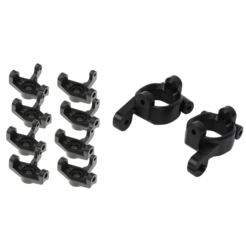 

1Set C Seat Set For Wltoys 144001 1/14 4WD & 8Pcs 1/14 RC Car Plastic Front Hub Carrier Upgrade Parts For Wltoys 144001