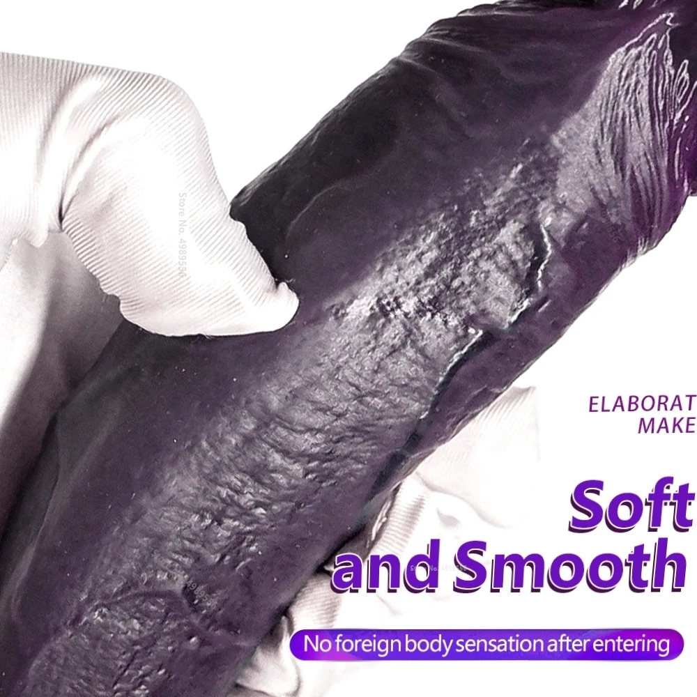 Фаллоимитатор для пениса секс-игрушки женский мастурбатор мягкая реалистичная