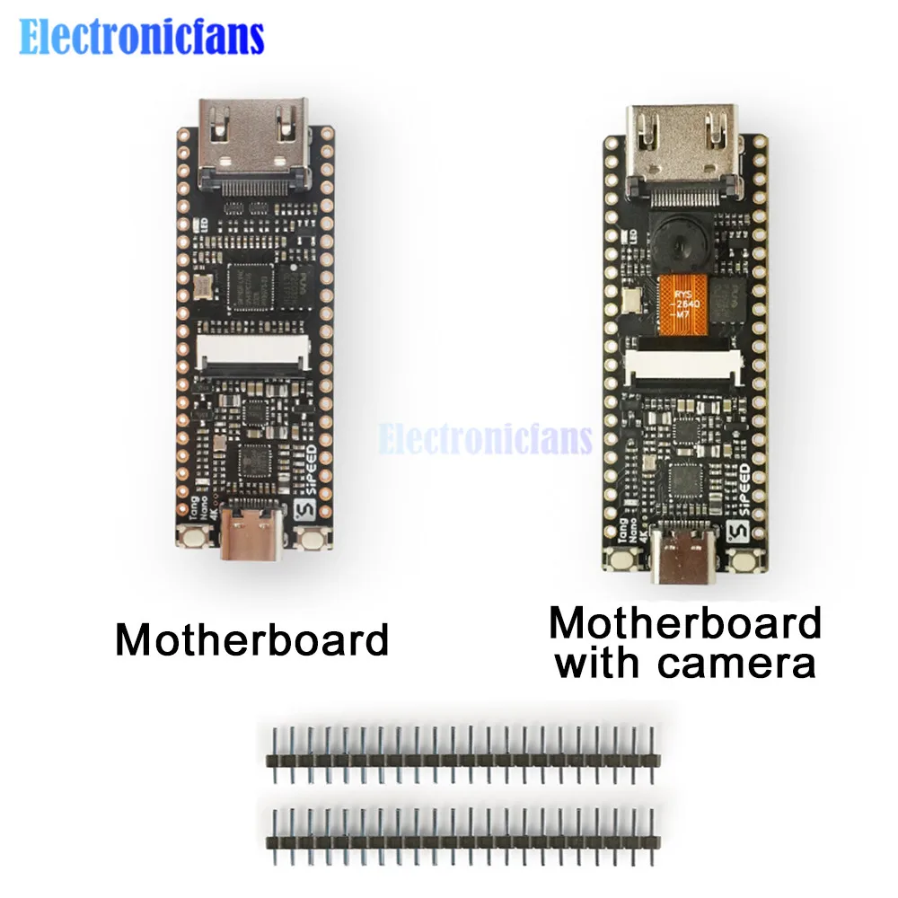 

Плата разработки Tang Nano 4K Gaoyun FPGA GoAI, плата на плате JTAG, USB-схема загрузки BL702, разъем HDMI с камерой OV2640