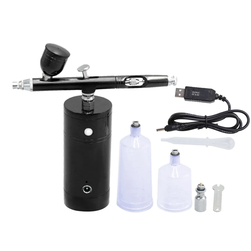 

1Set Low Pressure Airbrush Paint for Automobile Paint Sprayer Rechargeable Portable Air Pump Airbrush