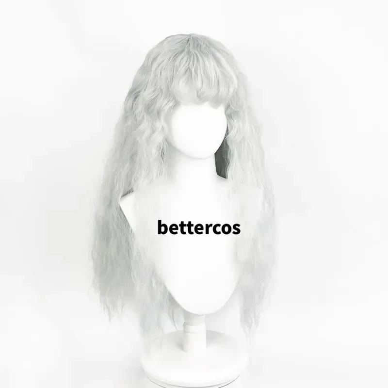 Парик для косплея грифффит зеленые вьющиеся волнистые термостойкие