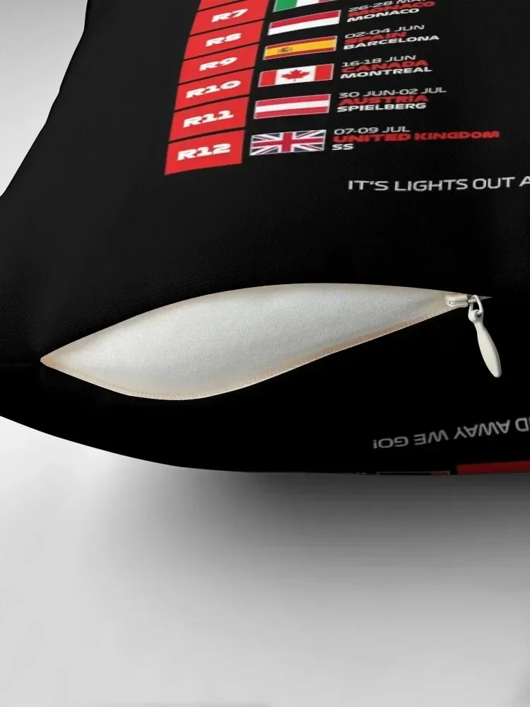 Календарь сезона 2023 года - It's Lights Out and Away We Go (белый черный BG) Декоративная