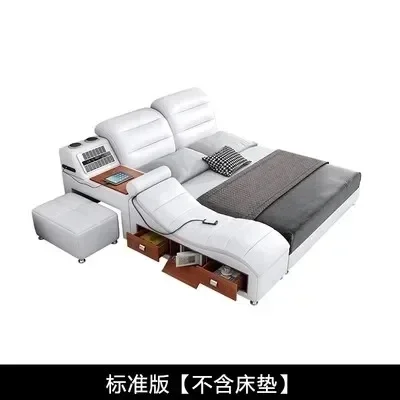 Детская Европейская двуспальная кровать королевская Современная двухместная