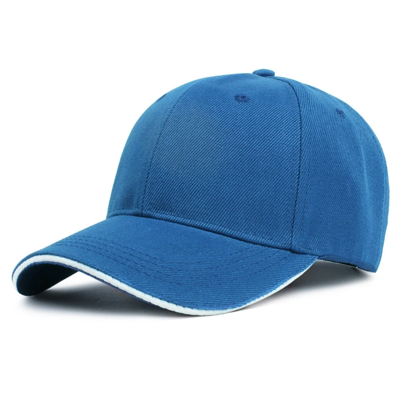 

Solid Color Adjustable Outdoor Shade Men Baseball Cap Unisex Spring Autumn Sun Protection Women Dad Hat Snapback
