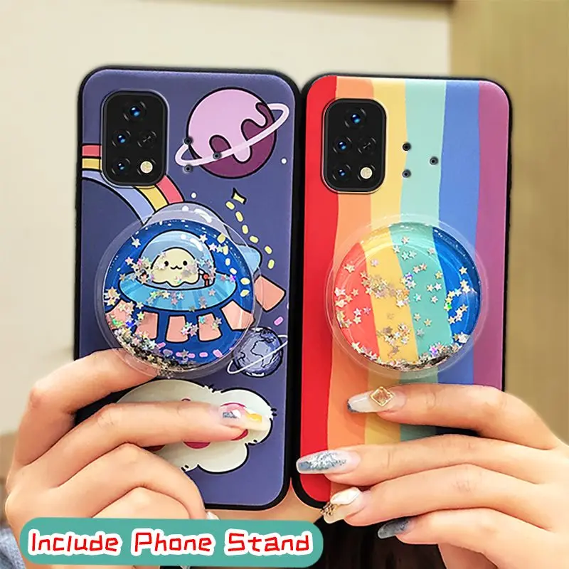 dirt resistant anti knock phone case for umidigi bison x10sx10s nfc for woman cartoon cute cover free global shipping