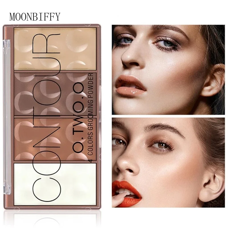 Палитра с цветами для контуринга растушевки лица пудра ухода макияж стойкая